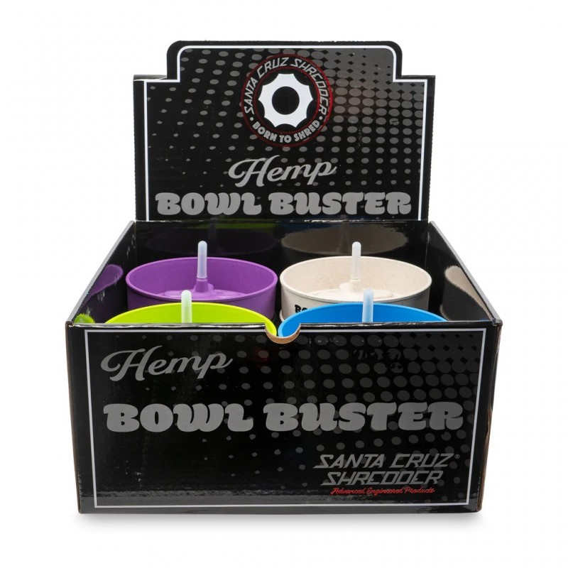 Santa Cruz Shredder Bowl Buster Assorted Display 12CT thc dry